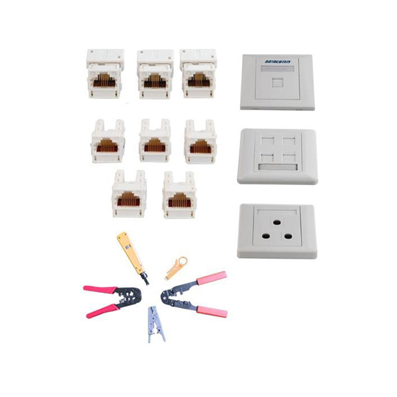 وحدة الكابلات العامة 110، وحدة RJ45، لوحة المعلومات، الأدوات